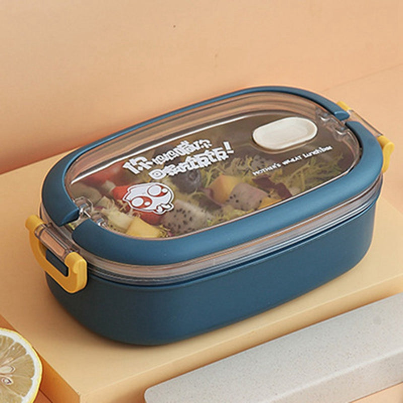 Boite bento bleu | teshikaga