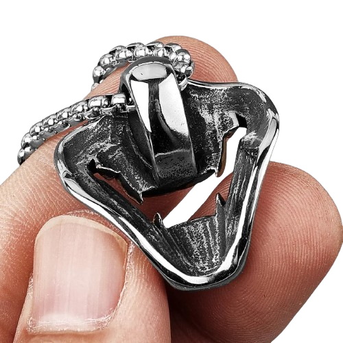 Collier Japonais Démon Oni dos