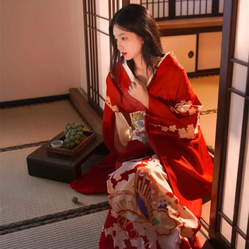 Kimono japonais femme à motif | kasai
