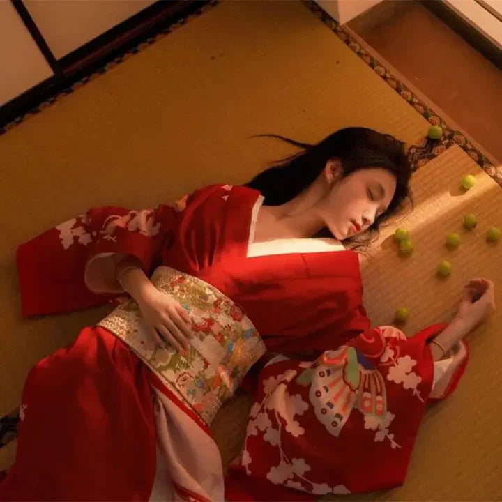 Kimono japonais femme à motif | kasai