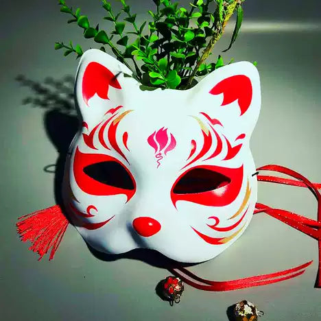 Masque chat japonaise kitsune élégant | tokorozawa