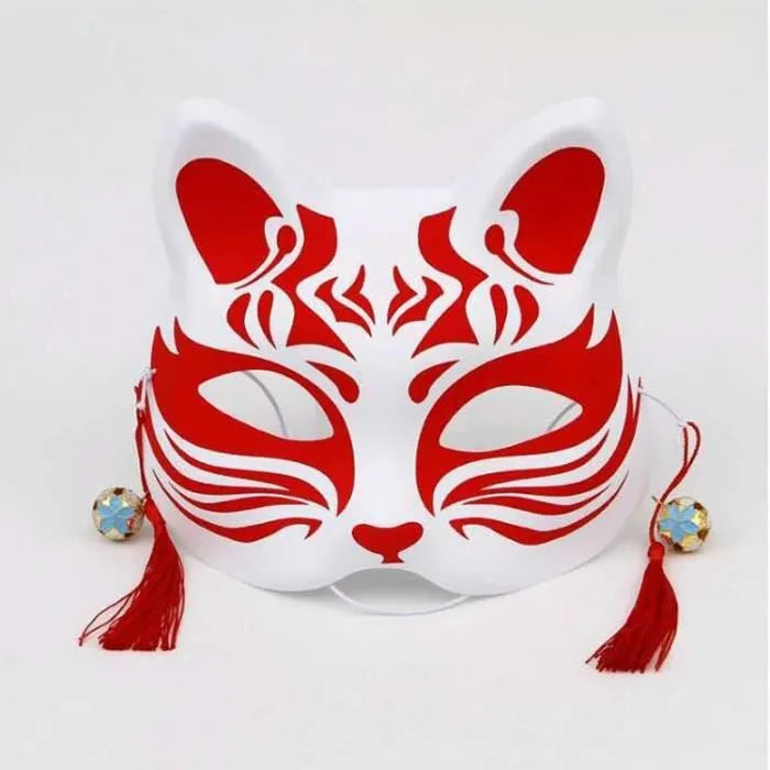 Masque japonais rouge | miyama