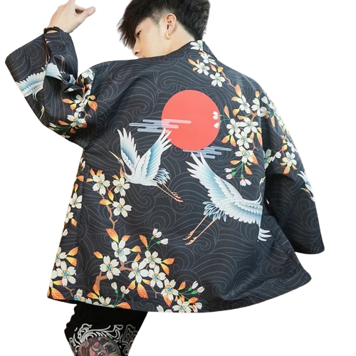 Veste kimono soleil japonais | oga