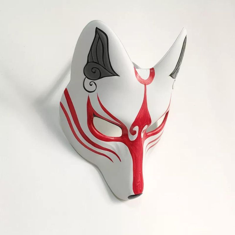 Masque Renard Japonais Rouge| NAGORIE