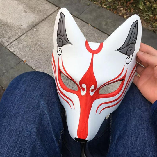 Masque Renard Japonais Rouge| NAGORIE