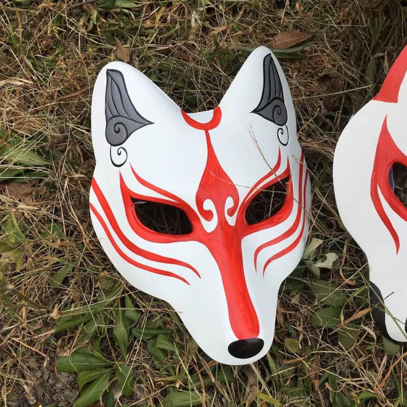 Masque Renard Japonais Rouge| NAGORIE