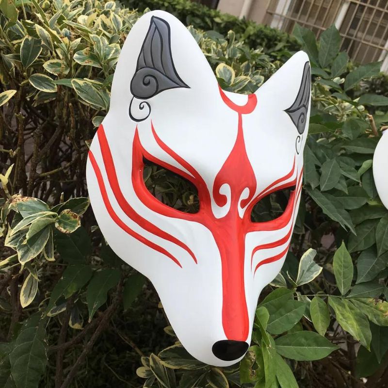 Masque Renard Japonais Rouge| NAGORIE