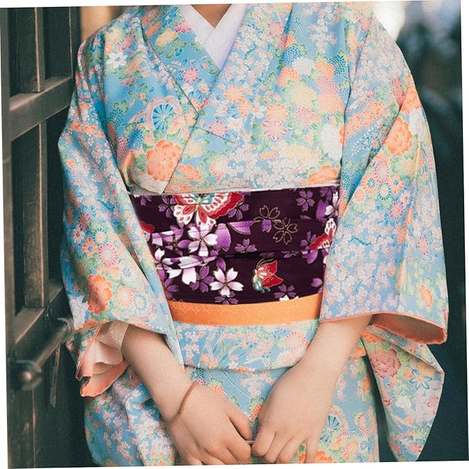 CEINTURE OBI MAUVE | HIGASHIYODOGAWA