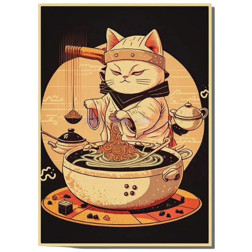 Affiche Japonaise  Ramen