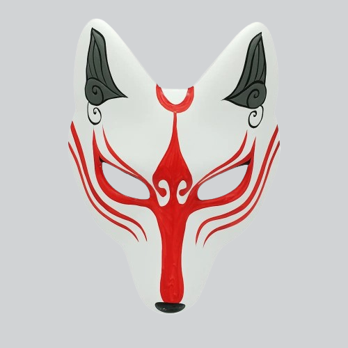 Masque Renard Japonais Rouge| NAGORIE