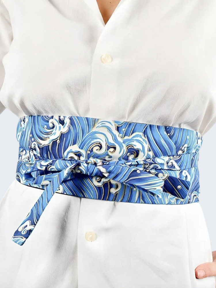 CEINTURE OBI JAPONAIS | KAGAMIISHI