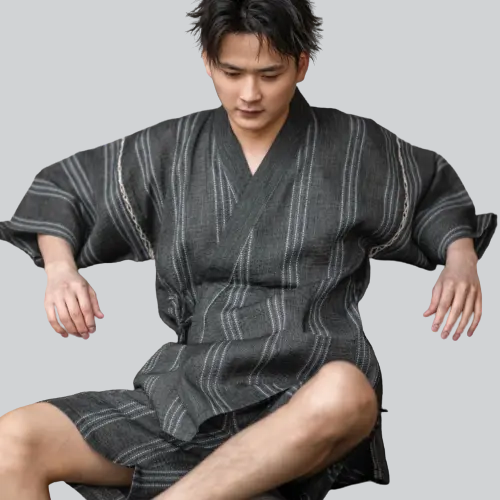 Kimono Japonais Homme Traditionnel | NAGORIE