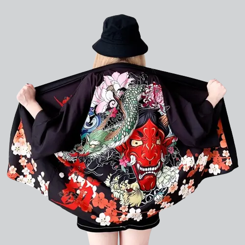 Veste Kimono Femme Soie | NAGORIE