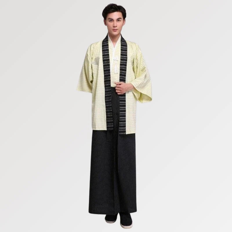 KIMONO BEIGE HOMME | NAGASU