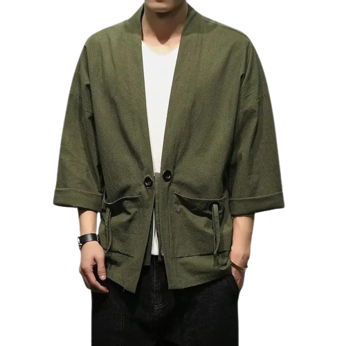 Kimono Vert Homme | NAGORIE