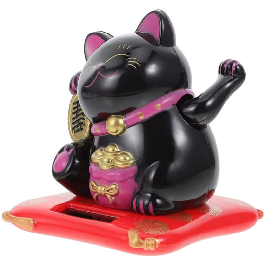 Maneki Neko Noir | Noir Céramique