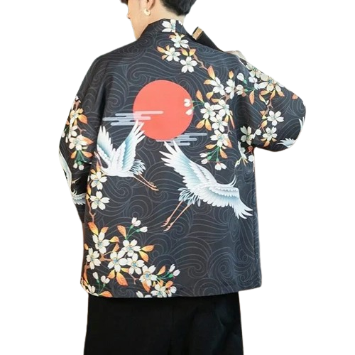 Veste Kimono Soleil Japonais | NAGORIE