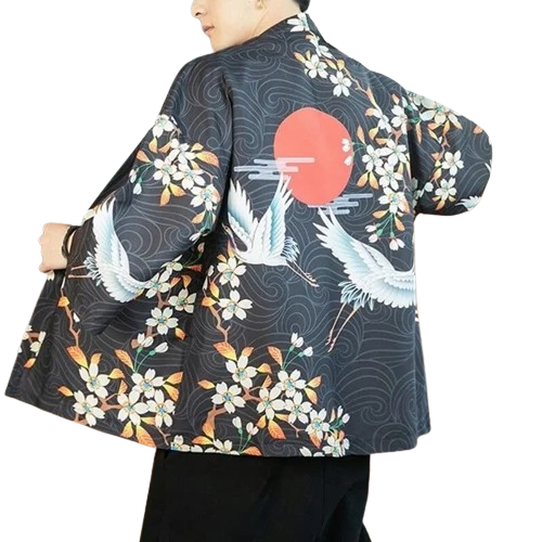 Veste Kimono Soleil Japonais | NAGORIE