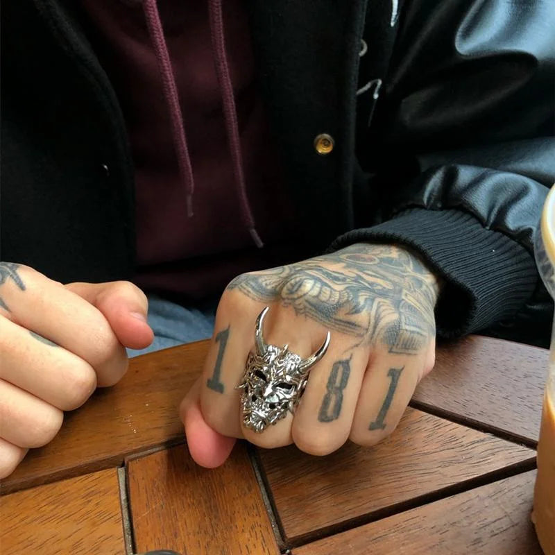 Bague japonaise | hannya| kanuma