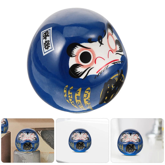 Daruma bleu | abiko