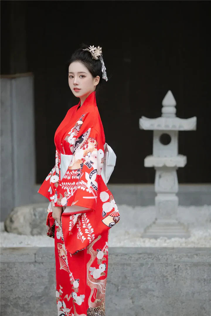 Geisha kimono japonais femme | ebetsu