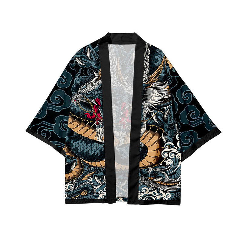 Haori japonais dragon | komagane