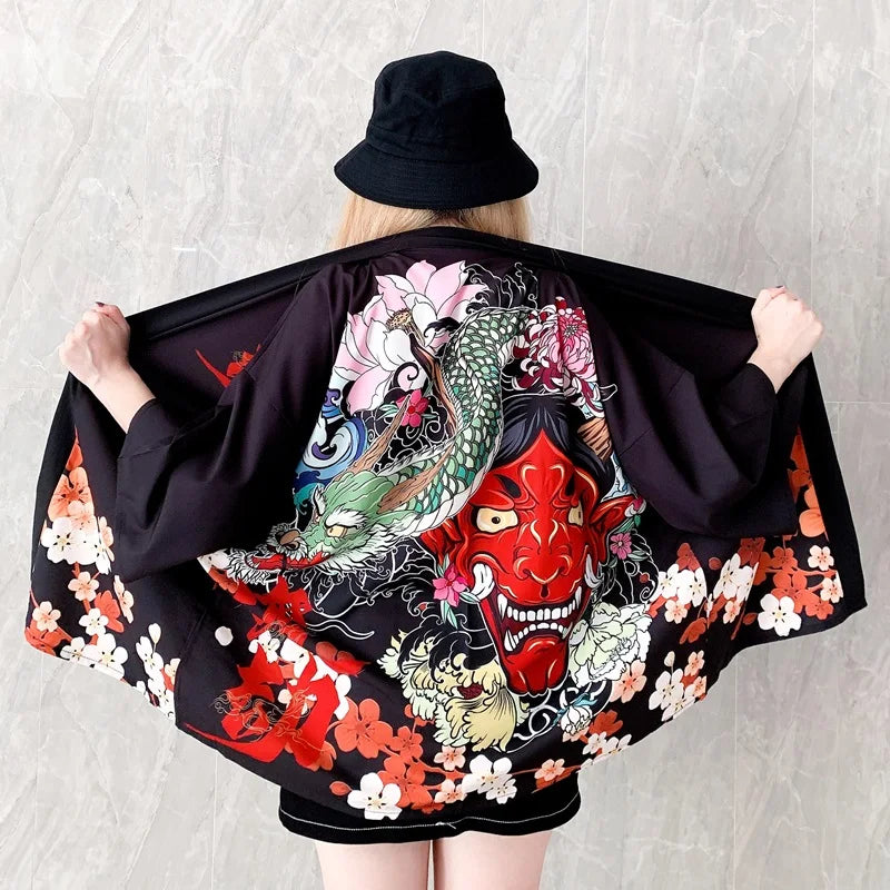 Veste Kimono Femme Soie | NAGORIE