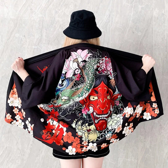 Veste Kimono Femme Soie | NAGORIE