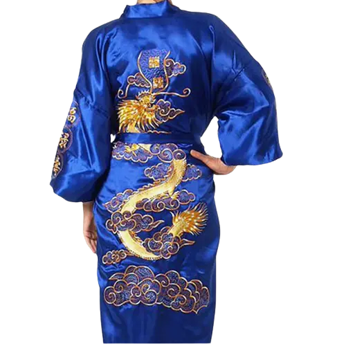 Kimono Femme Bleu
