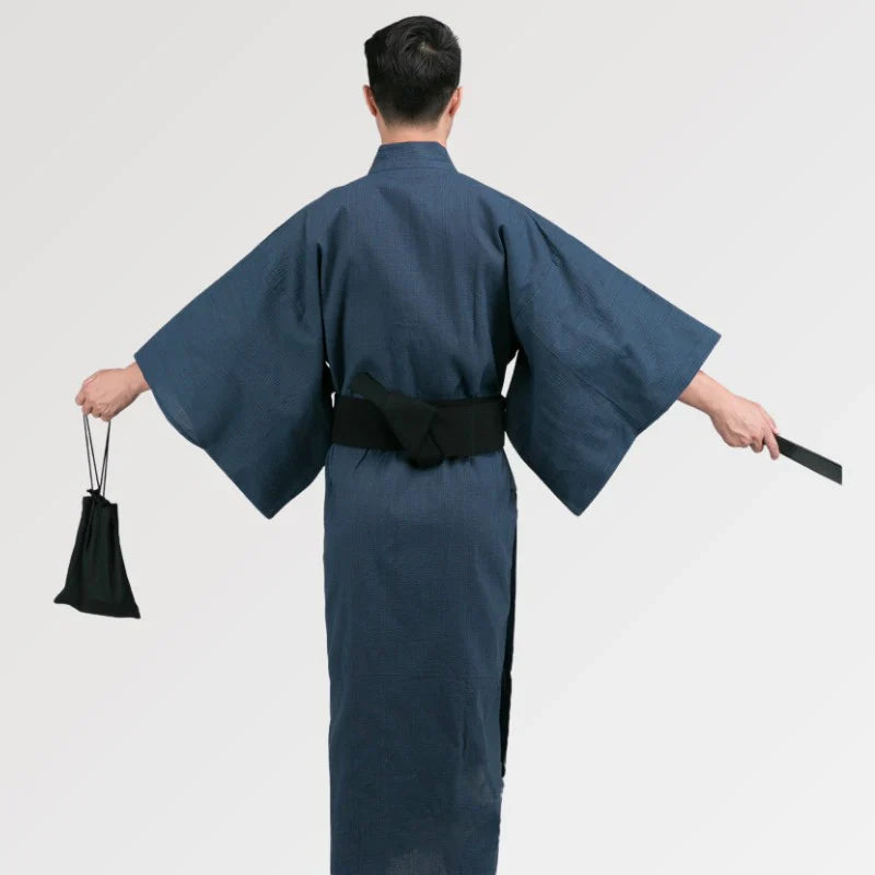 Kimono homme bleu | yaita