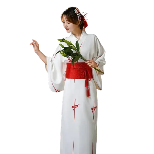 Kimono Satin Femme