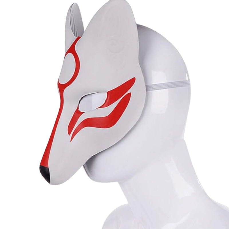 Kitsune masque japonais | kihoku