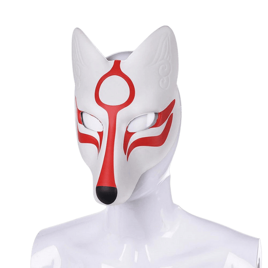 Kitsune masque japonais | kihoku