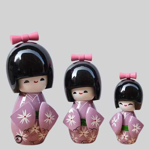 Kokeshi porte-bonheur | sasebo