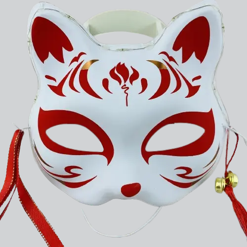 Masque chat japonaise kitsune élégant | tokorozawa