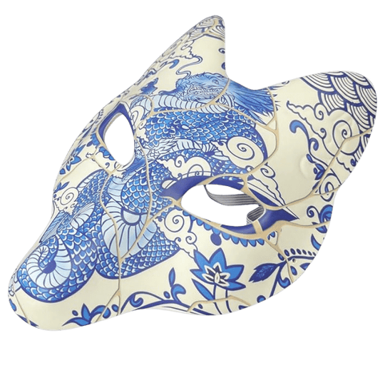 Masque démon kitsune | suzaka