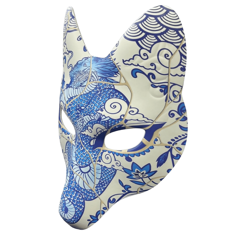 Masque démon kitsune | suzaka