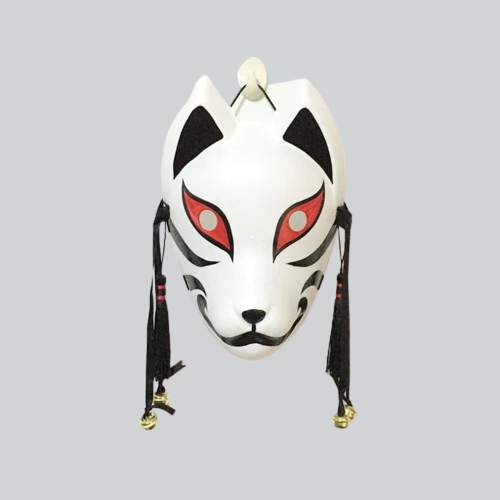 Masque kitsune noir | tosa