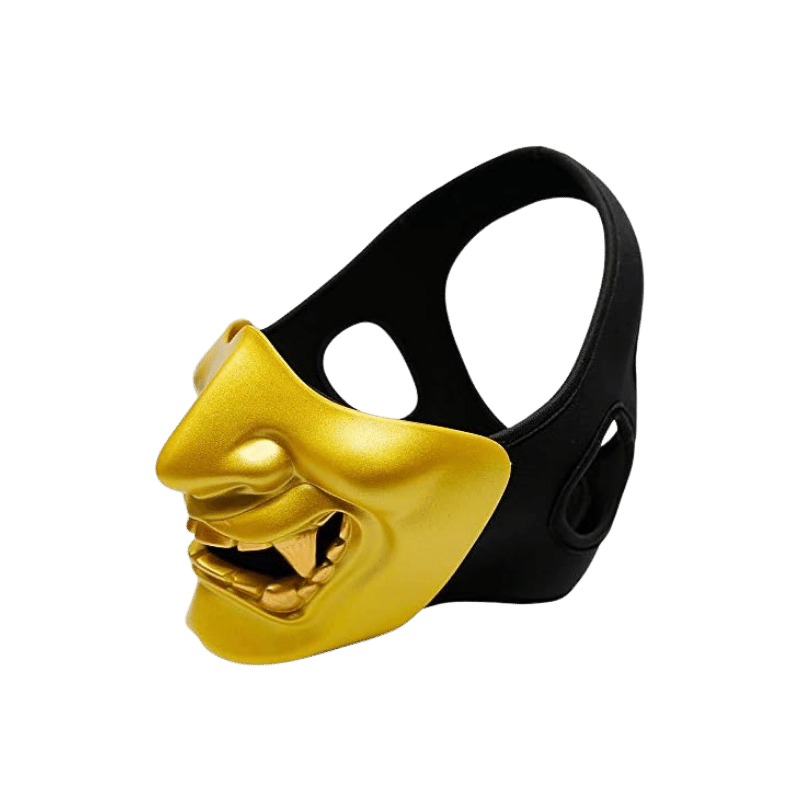 Masque oni jaune | miyawaka