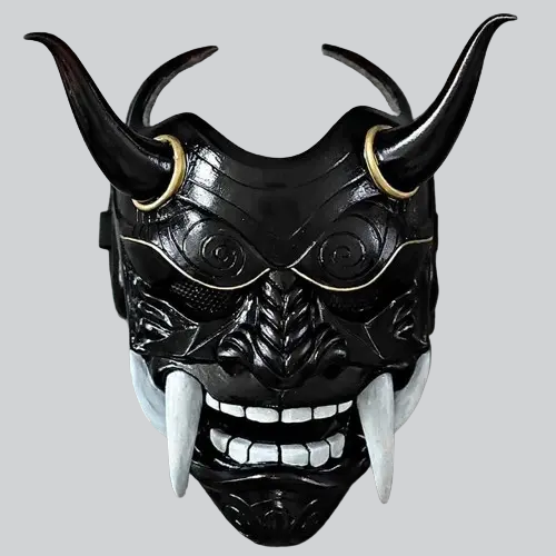 Masque oni noir | owase