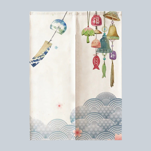 MOTIF VINTAGE JAPONAIS NOREN | TOTTORI