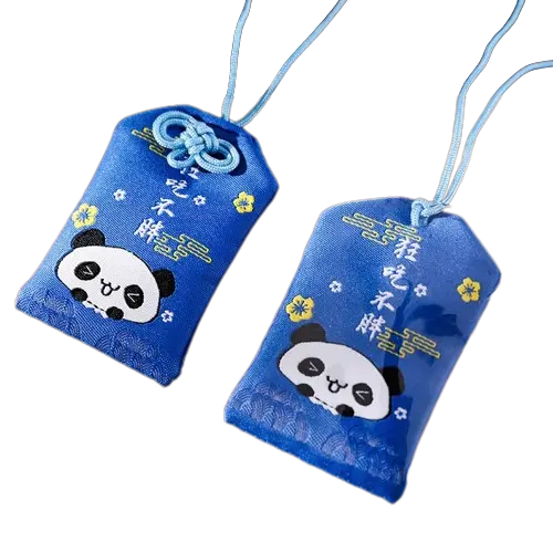 Omamori Health bleu panda