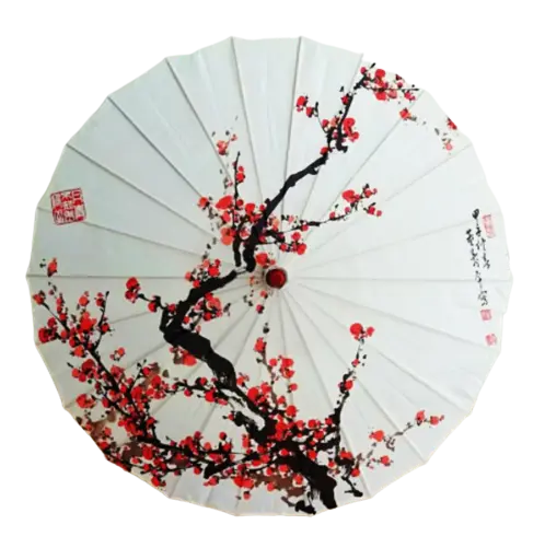 Ombrelle Japonaise Papier fleur sakura