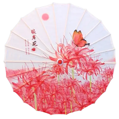 Parapluie Ombrelle papillon rose kawaii