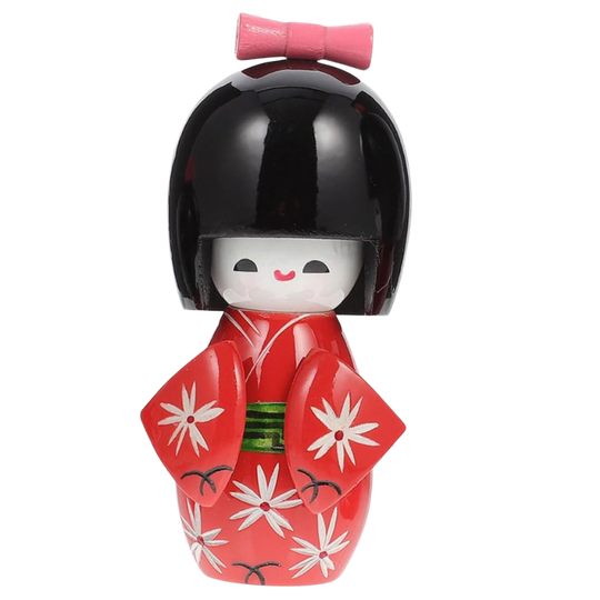 Poupée japonaise kokeshi | omuta