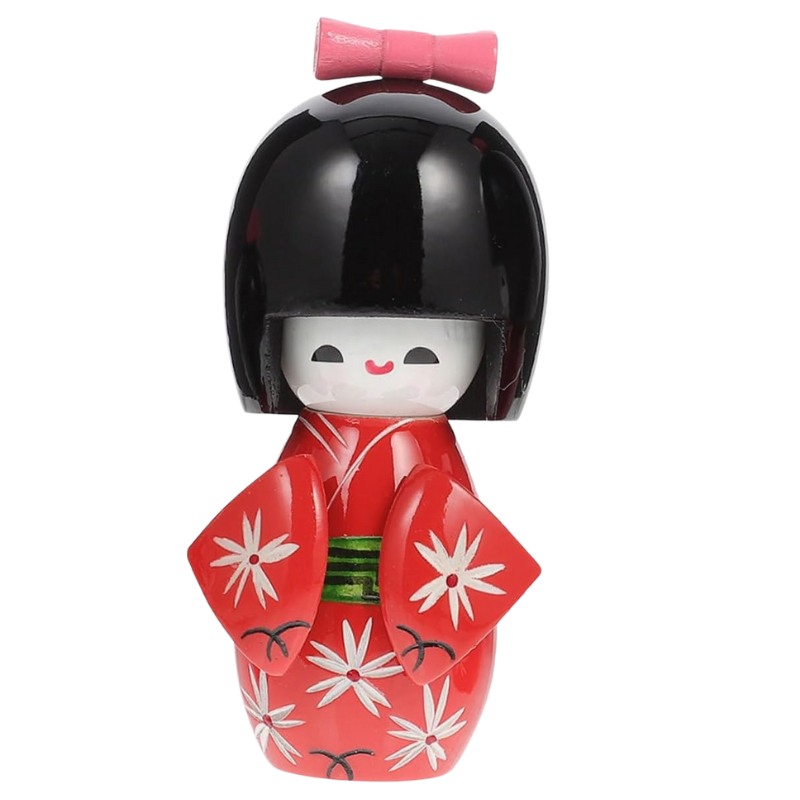 Poupée japonaise kokeshi | omuta