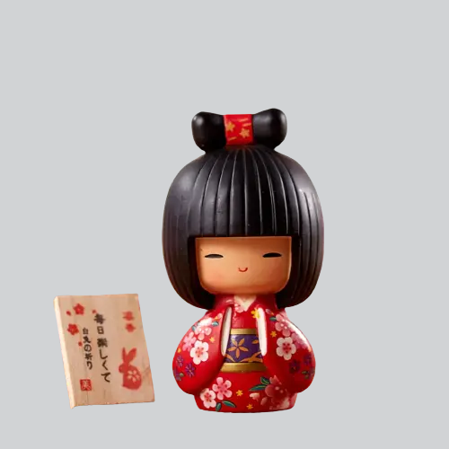 Poupée kokeshi | nagasaki