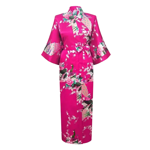 Robe Japonaise Rose moderne et éclatante