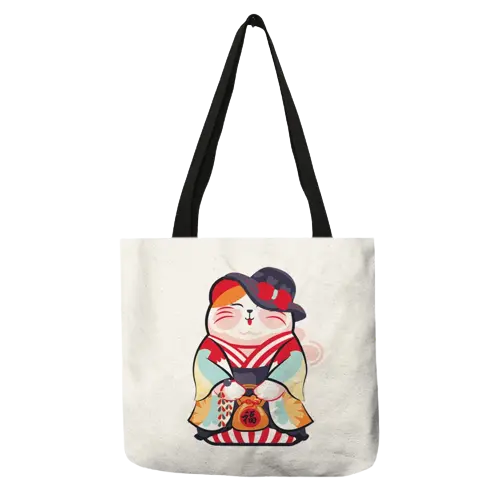 Tote Bag Motif Japonais 