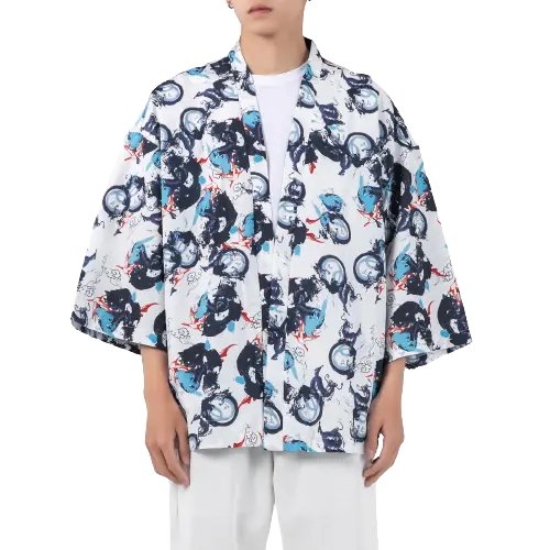 Veste Kimono Blanc